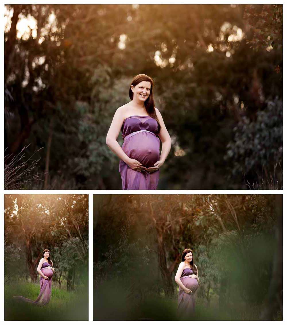 gravid billeder udendørs